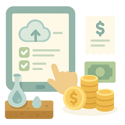 整治費網路申報示意圖