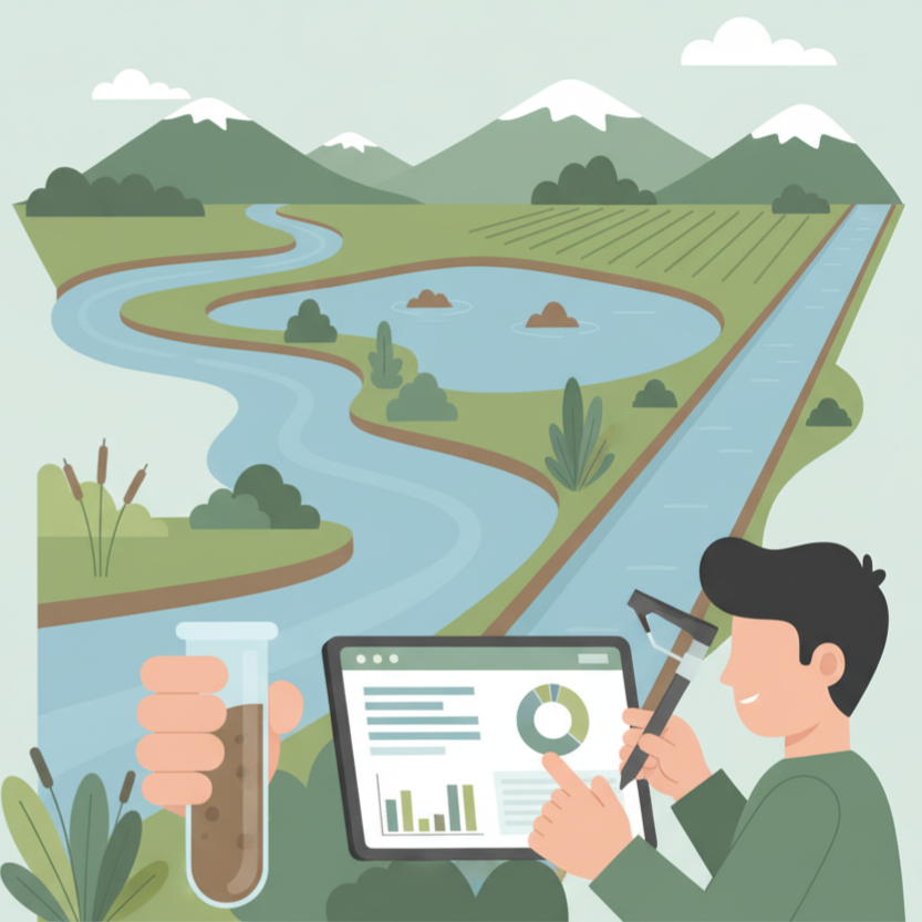 底泥申報備查作業專區示意圖