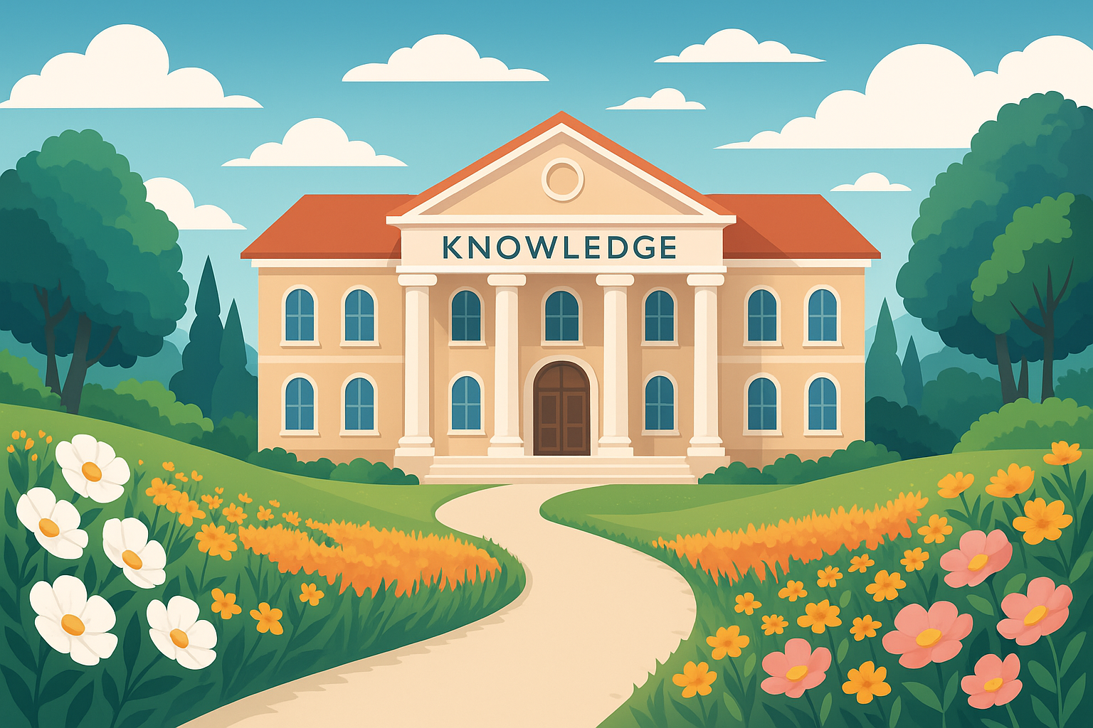 知識館背景